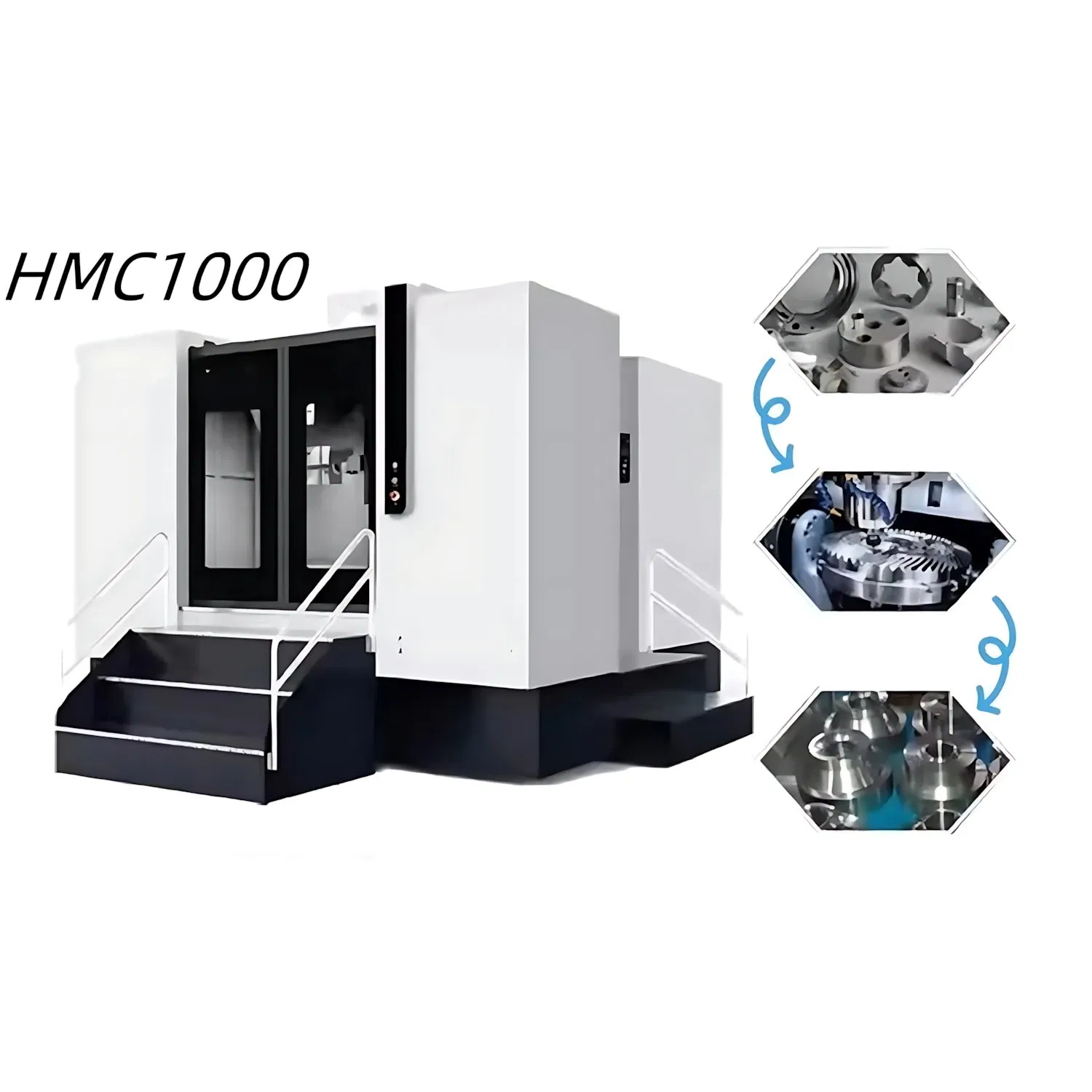 High Precision Oturncnc Vertical 5-Axis Simultaneous Milling Machine CNC Vertical 3 Axis Milling Vmc Machining Center