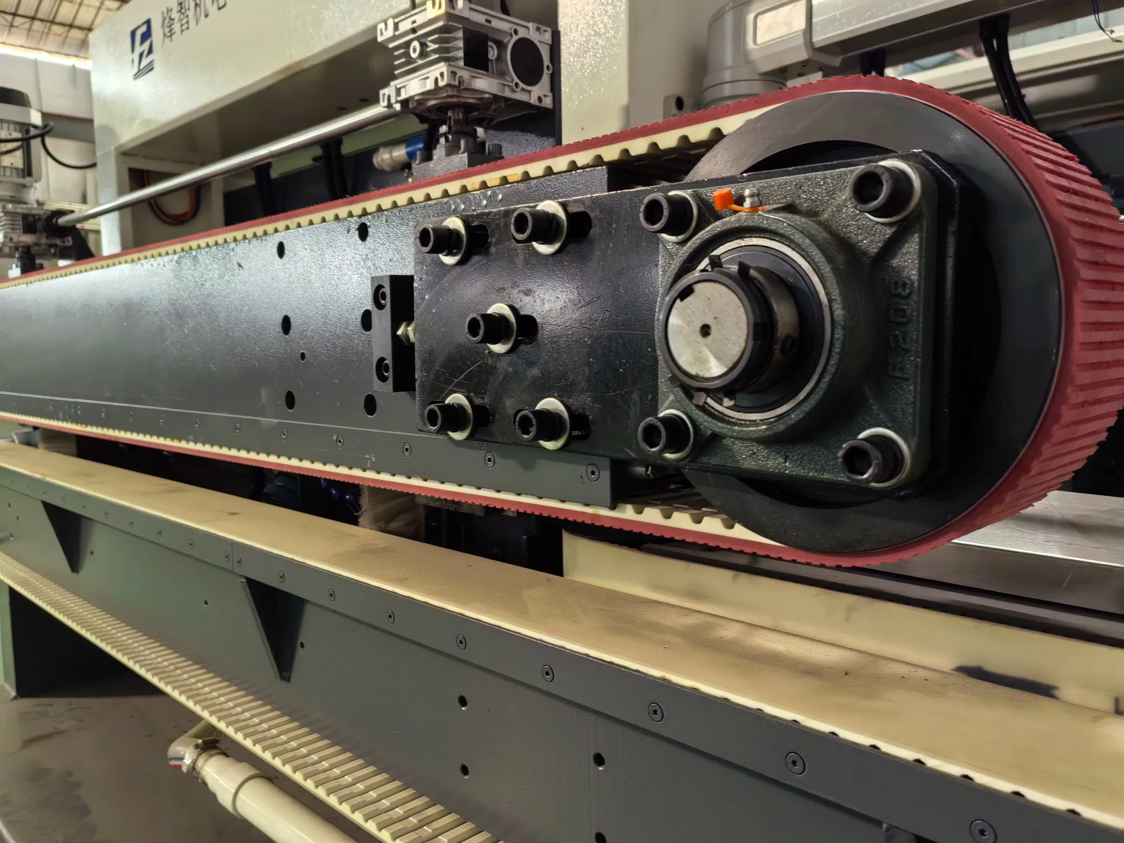 Automatic 4 Head Motor Stone Chamfering Machine for 45° Bebel Edge Cutting and Polishing