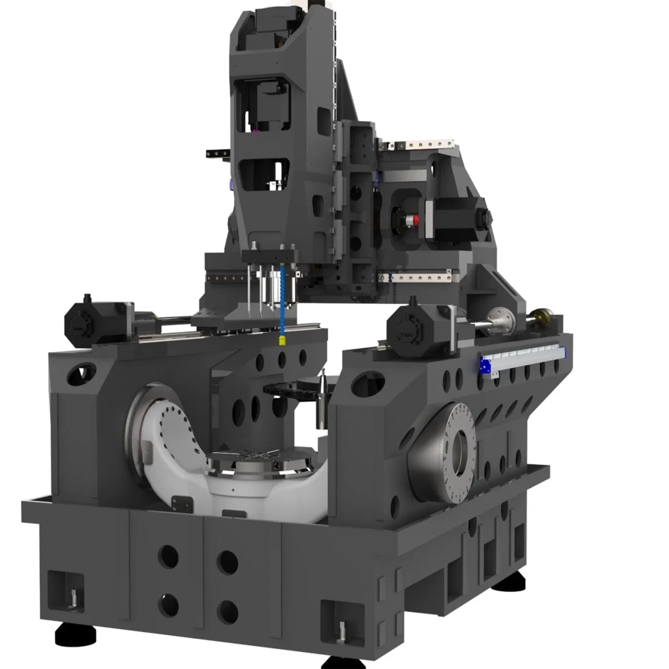 Five-Axis Low Noise Simultaneous CNC Machining Center for Carbon Fiber Drone Frames
