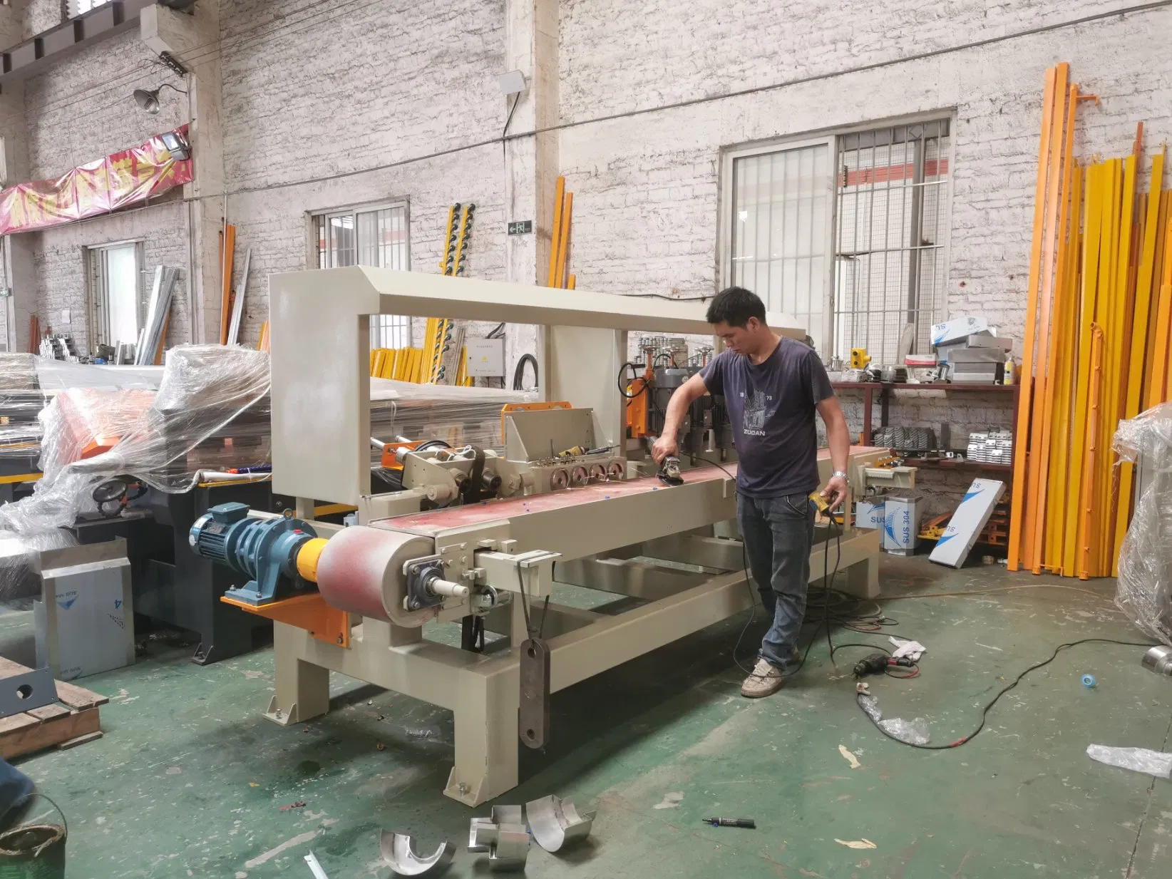 Stability Stone Manufacturer Efficient Design Edge Polishing Machine