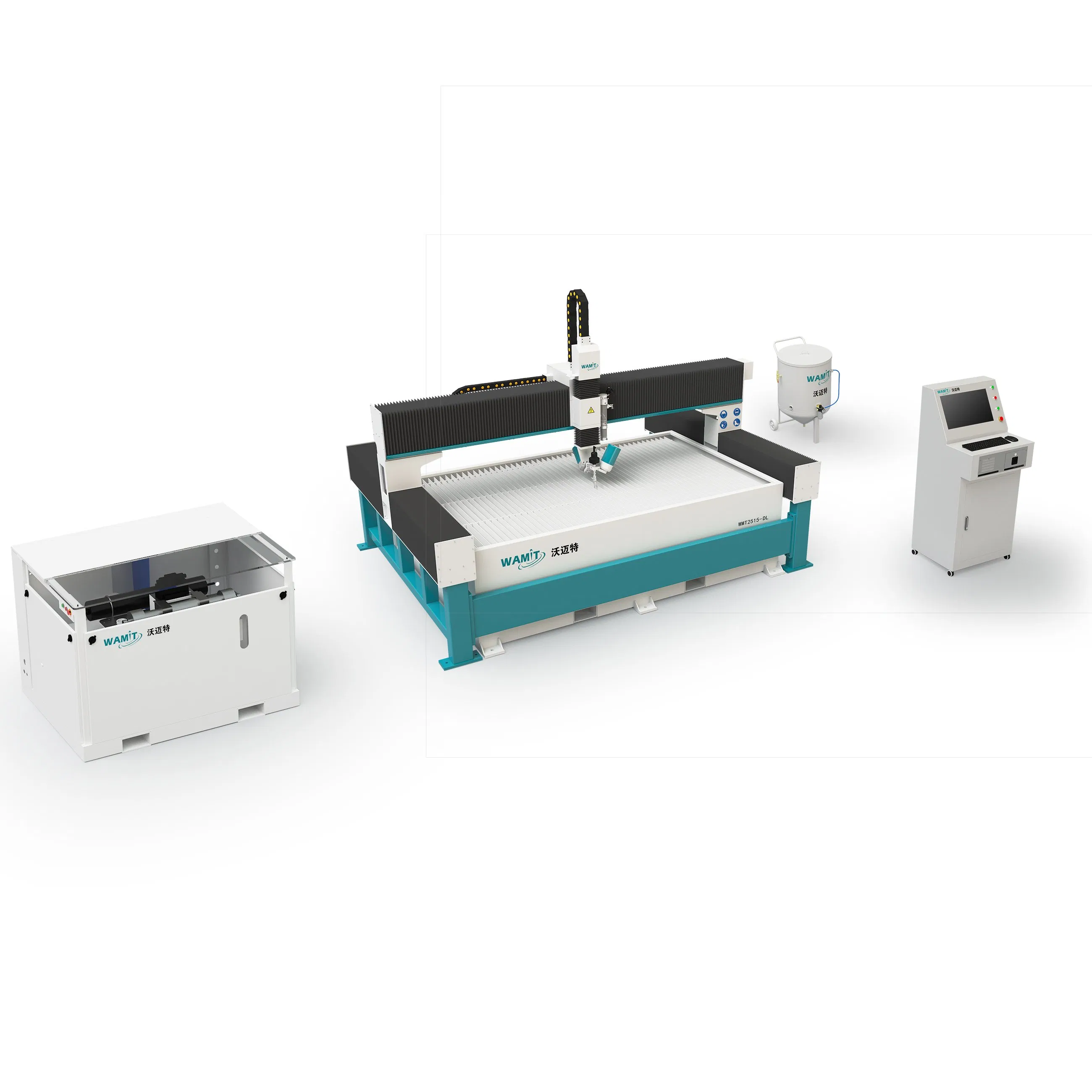 Factory Supply Low Price 5 Axis High Pressure Waterjet Tile Cutter Countertop Glass Metal Stainless Steel Water Jet Cutting Machine