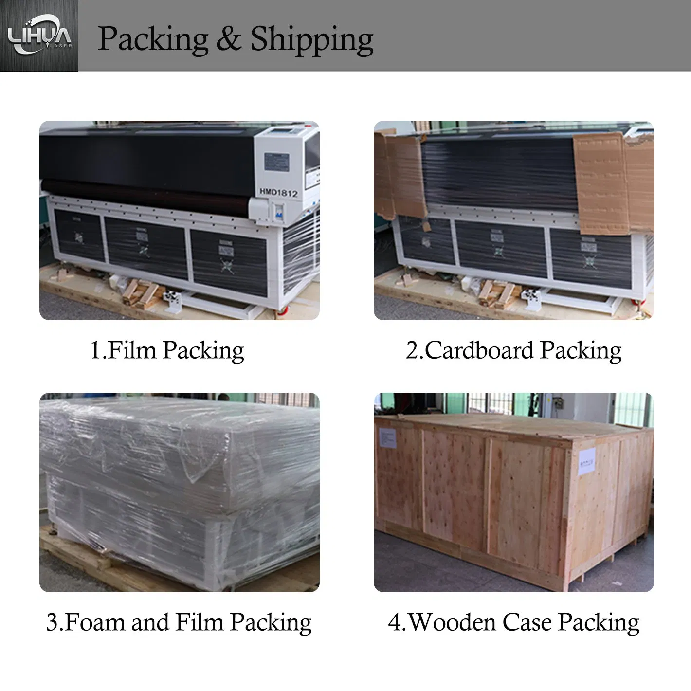 Lihua 1810 1812 Industry CNC Foam Cloth Textile Fabric Leather Auto Feeding CO2 Laser Cutting Machine