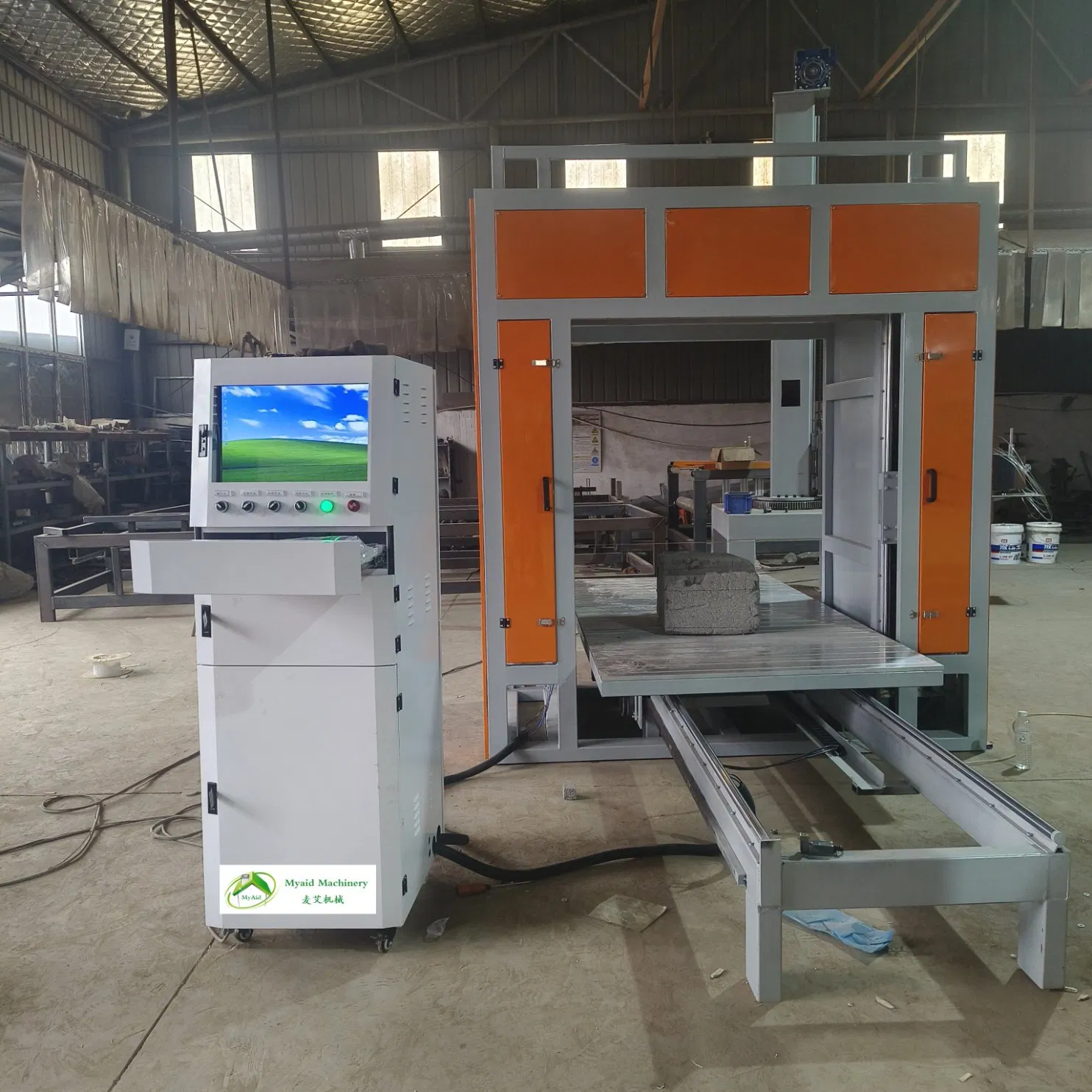 CNC Contour Fast Wire Foam Cutting Machine for Pipe Insulation System