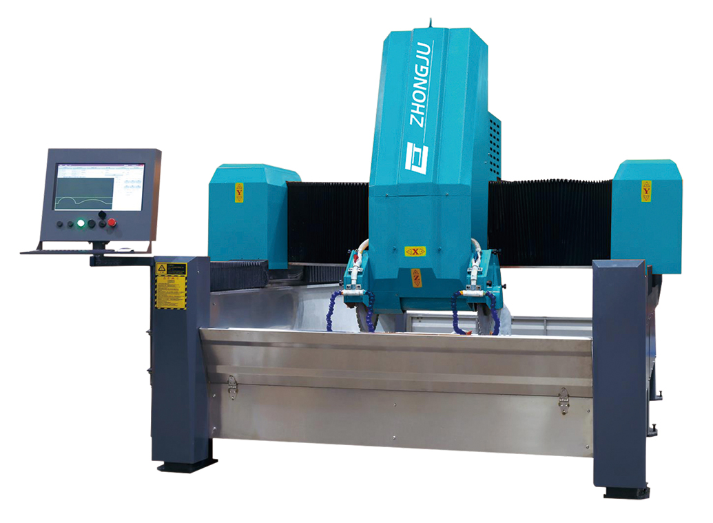 Automatic CNC Stone Profiling Machine Integrated Bridge Profiling Machine