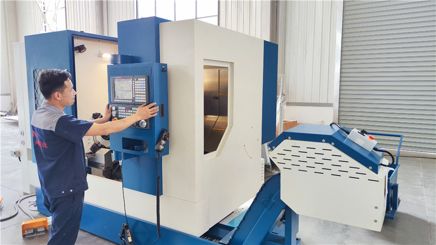 Machine debugging and performance testing before shipment