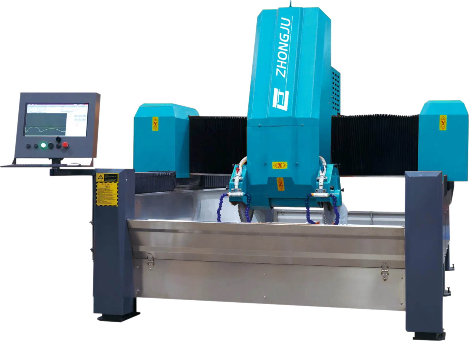 Versatile CNC Marble Profiling Machine for Diverse Stone Projects