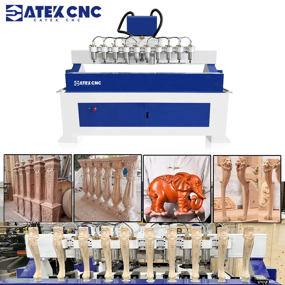 Cheap CNC Router Multifunction 1325 1530 Multi Head CNC Router Machine Wood Woodworking Engraving 3D Carving Machine Atc CNC Router Machine