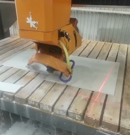 1250 Bridge Type Edge Polisher Stone CNC Lathe Granite Stone Polishing Machine