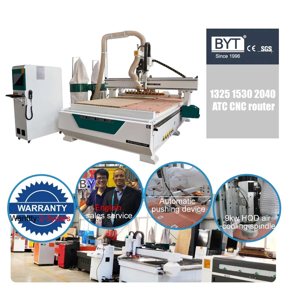 Bytcnc Woodworking Atc CNC Router Auto Tool Changer Bmg-1325atc