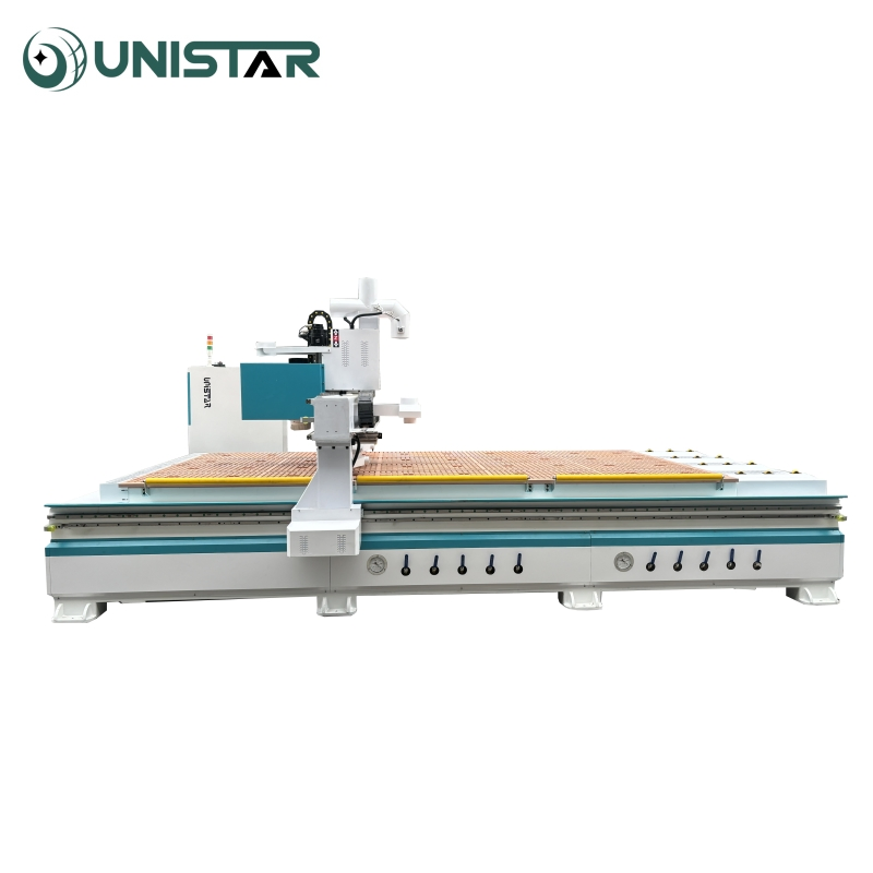 Furnitures Cabinets Atc 3D CNC Woodworking Wood Carving Router 1325 1530 2030 with Linear Type Auto Tool Changer