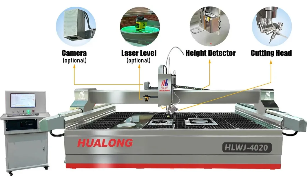 High Pressure Waterjet Cutting Machine