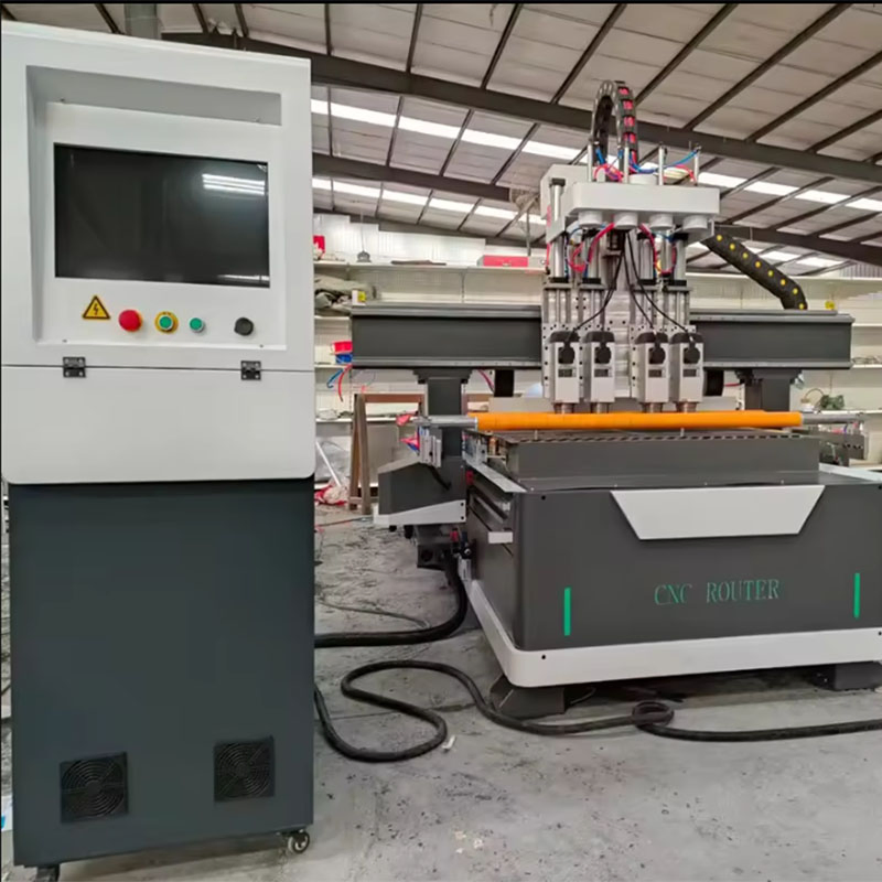 Multi-Function Woodworking Machinery 1530 Multi Spindles Wood CNC Router 3-Head Woodworking Carving Machine for Wood Cutting