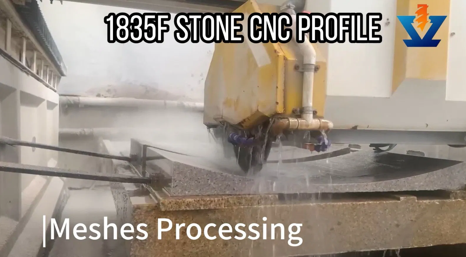 Jzy-850 CNC Stone Profiling Machine Cutting, Sawing, Granite&Marble Processing