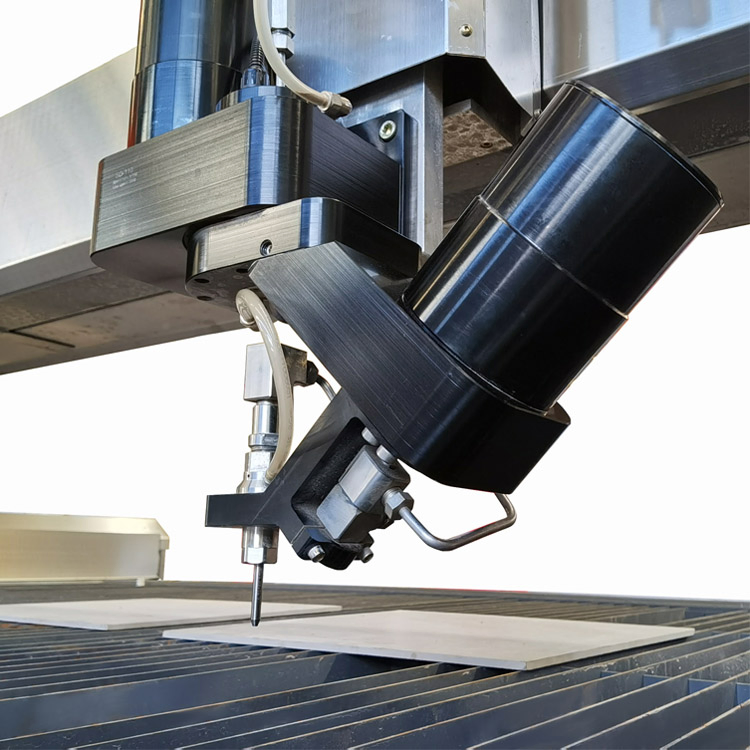 2026 Hualong Hlwj-4020 5 Axis CNC Cutting Engraving Machinery Glass Metal Stone Waterjet Cutting Machine Price Marble Cutter Water Jet Spare Parts