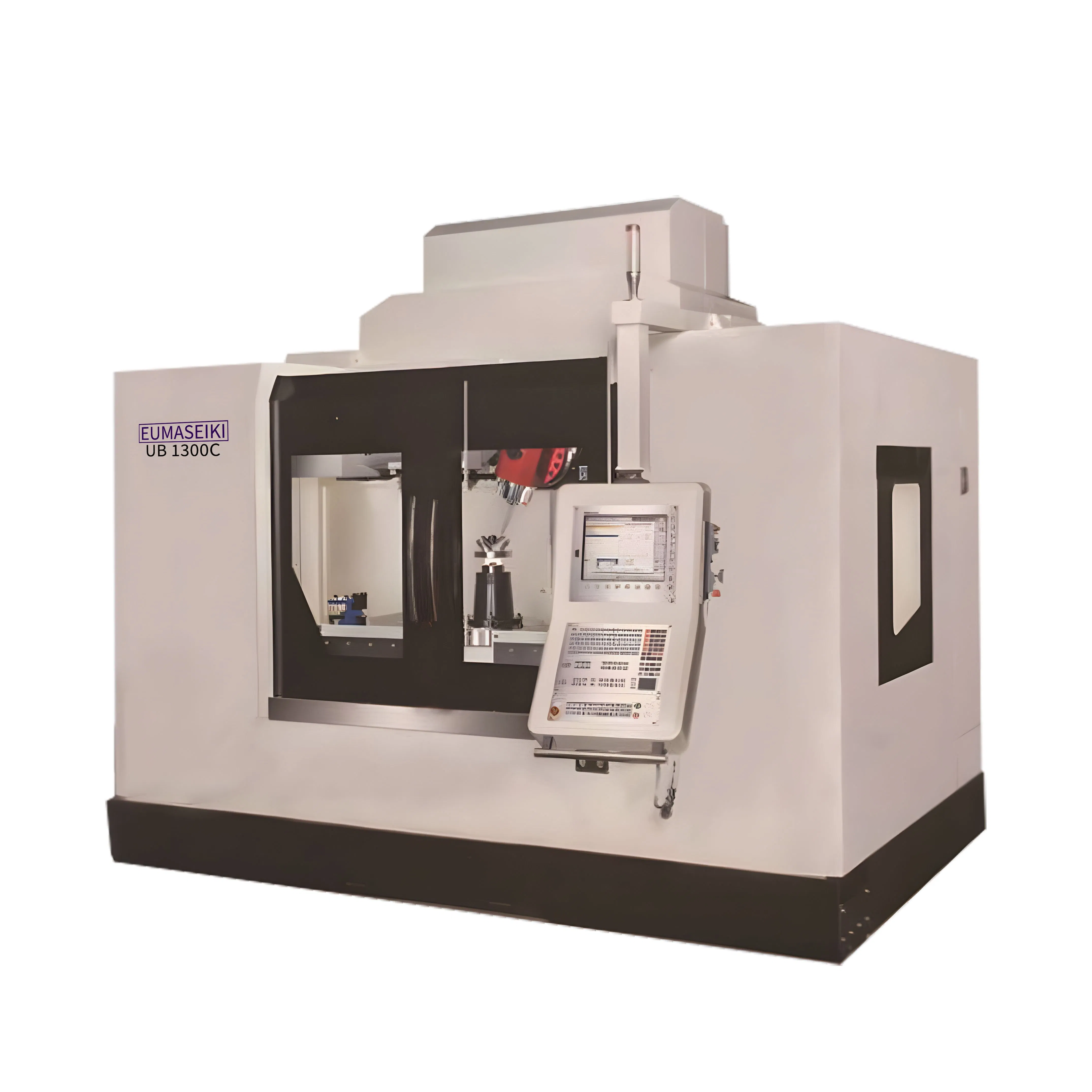 Ub1300c High Accuracy Simultaneous Swivel Head 5-Axis Machining Center