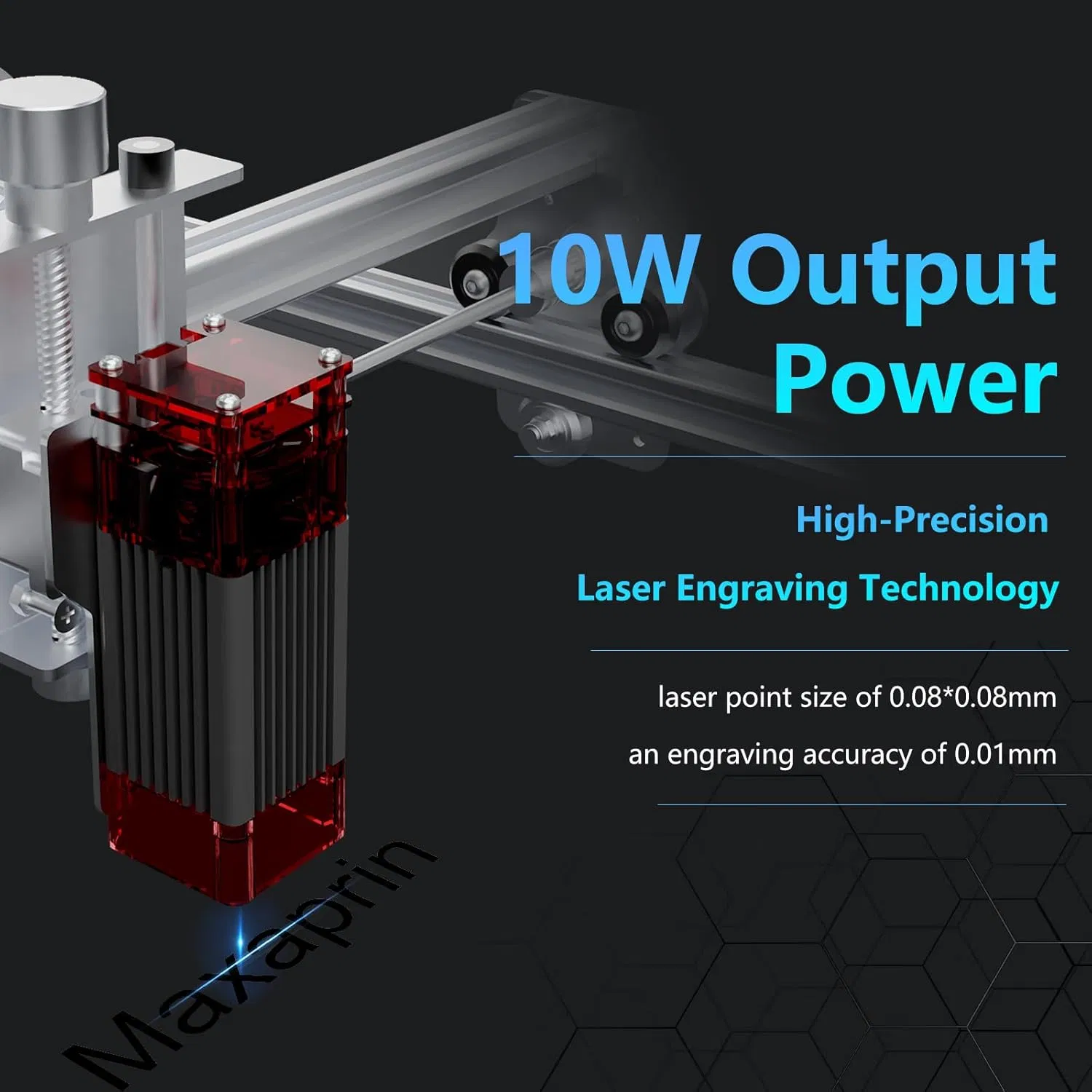 CE Certified LC400 PRO Max Desktop Laser Engraving/Cutting Machine