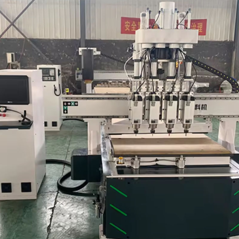 Multi-Function Woodworking Machinery 1530 Multi Spindles Wood CNC Router 3-Head Woodworking Carving Machine for Wood Cutting