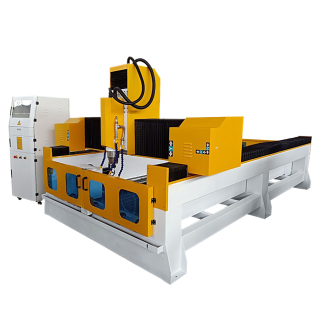 Gemstone Carving Stone Milling CNC Router Machine, Granite Marble Cutting Engraving CNC Rotary Axis Machine