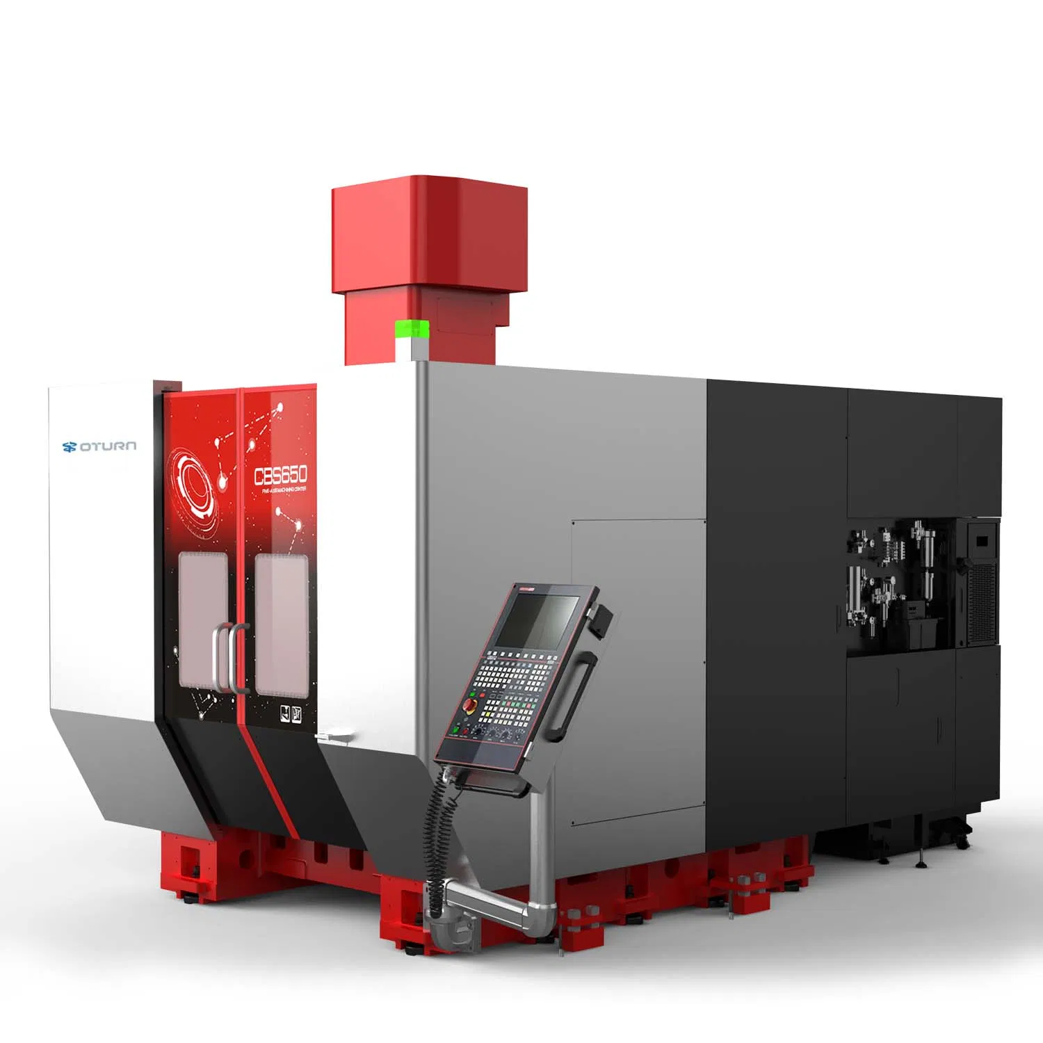 Smart Industrial CNC Machining Center 5-Axis Simultaneous Vmc with Fanuc/Siemens Control System