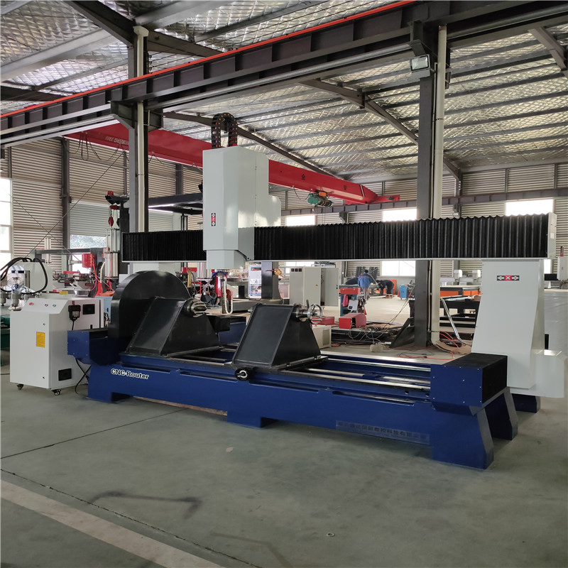 CNC Lathe Machine for Column Cylinder Stone Pillars