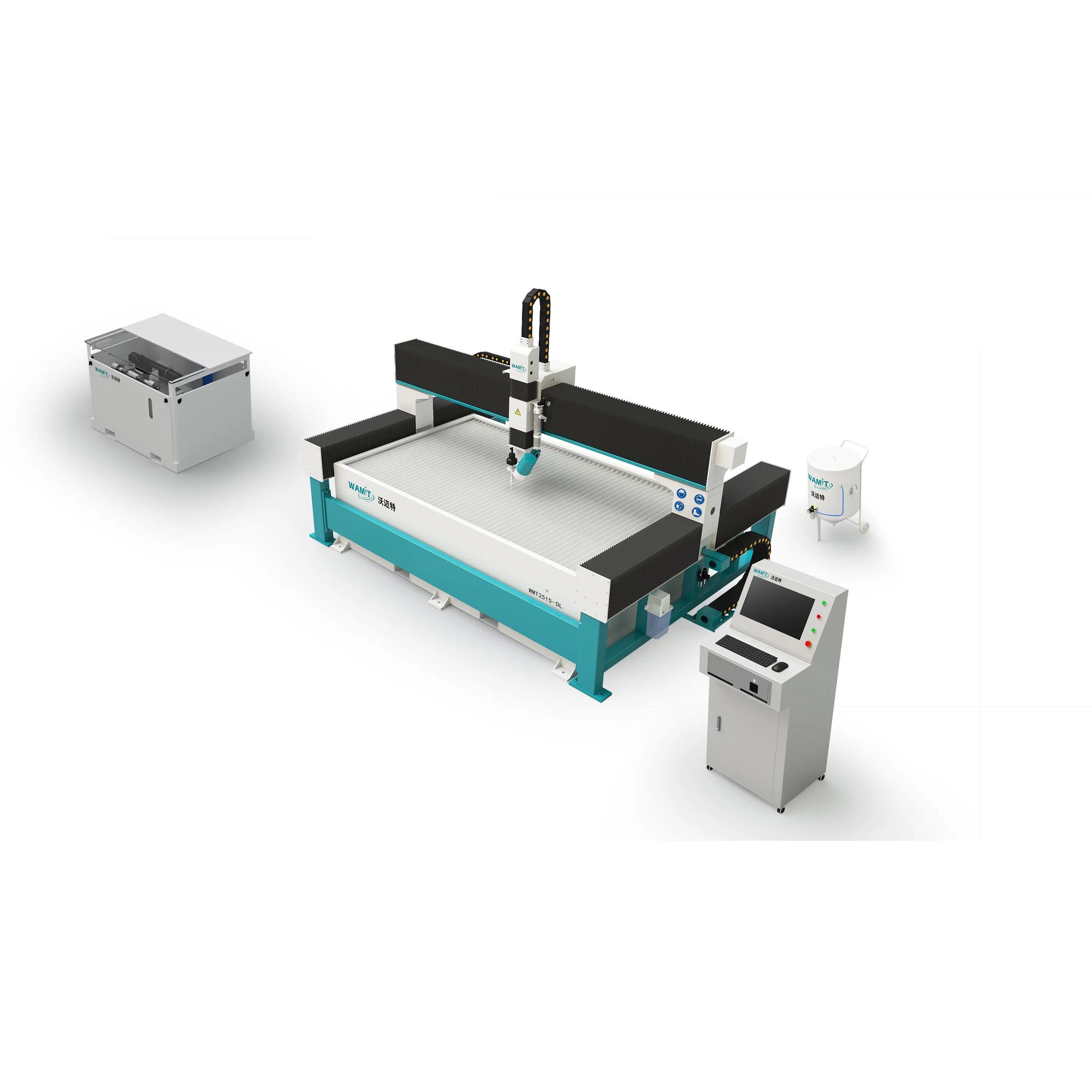 Factory Supply Low Price 5 Axis High Pressure Waterjet Tile Cutter Countertop Glass Metal Stainless Steel Water Jet Cutting Machine