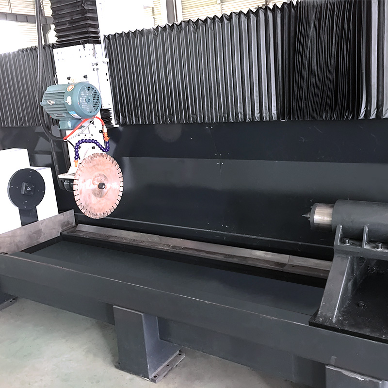 CNC Lathe Machine for Column Cylinder Stone Pillars