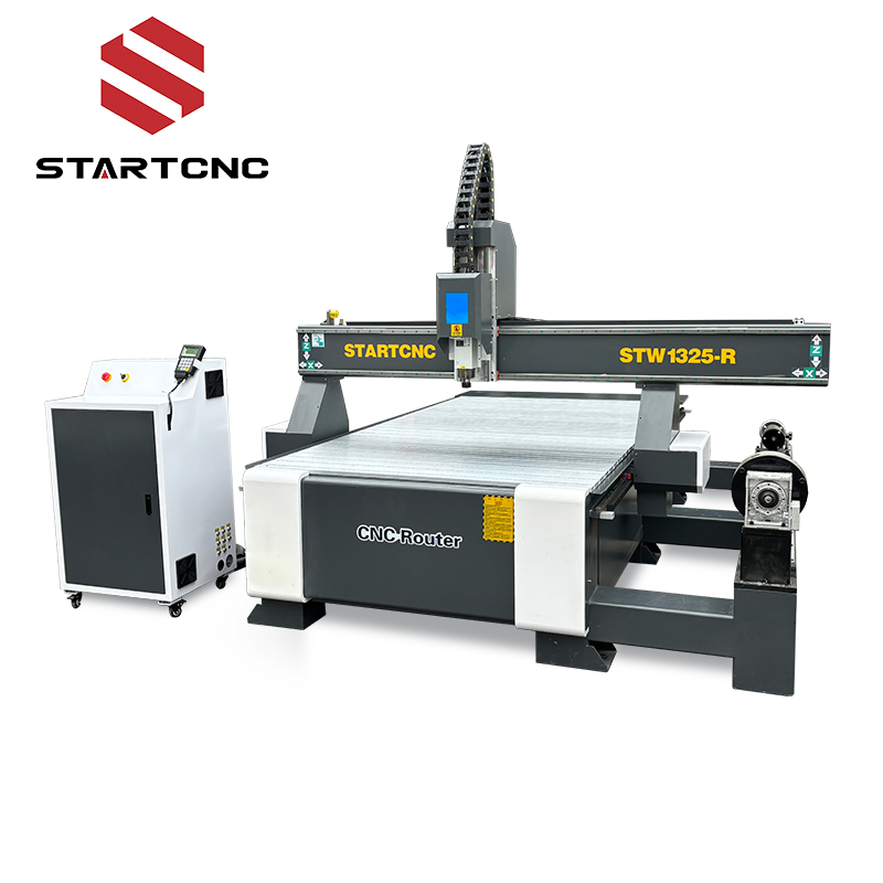 1325 1425 1530 4 Axis 3D 6kw DSP Wood MDF Plastic Rotary 3D CNC Machine Carving Engraving CNC Router Machine