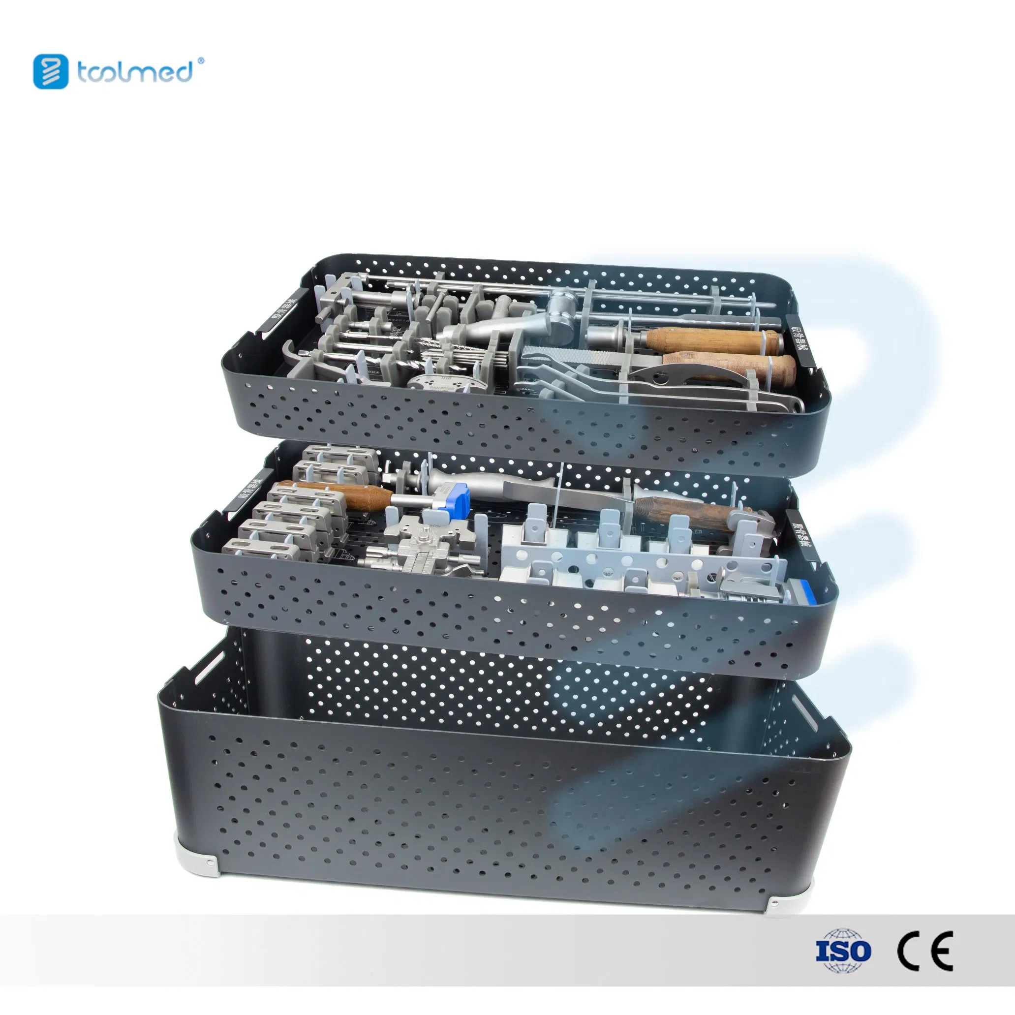 Manual Hip Joint Femoral Instrument Set Standard Stainless Instrument Total Knee Joint Replacement Instrument Set Hip and Knee