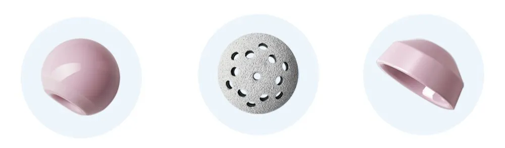 Ceramic Head and Cup Components