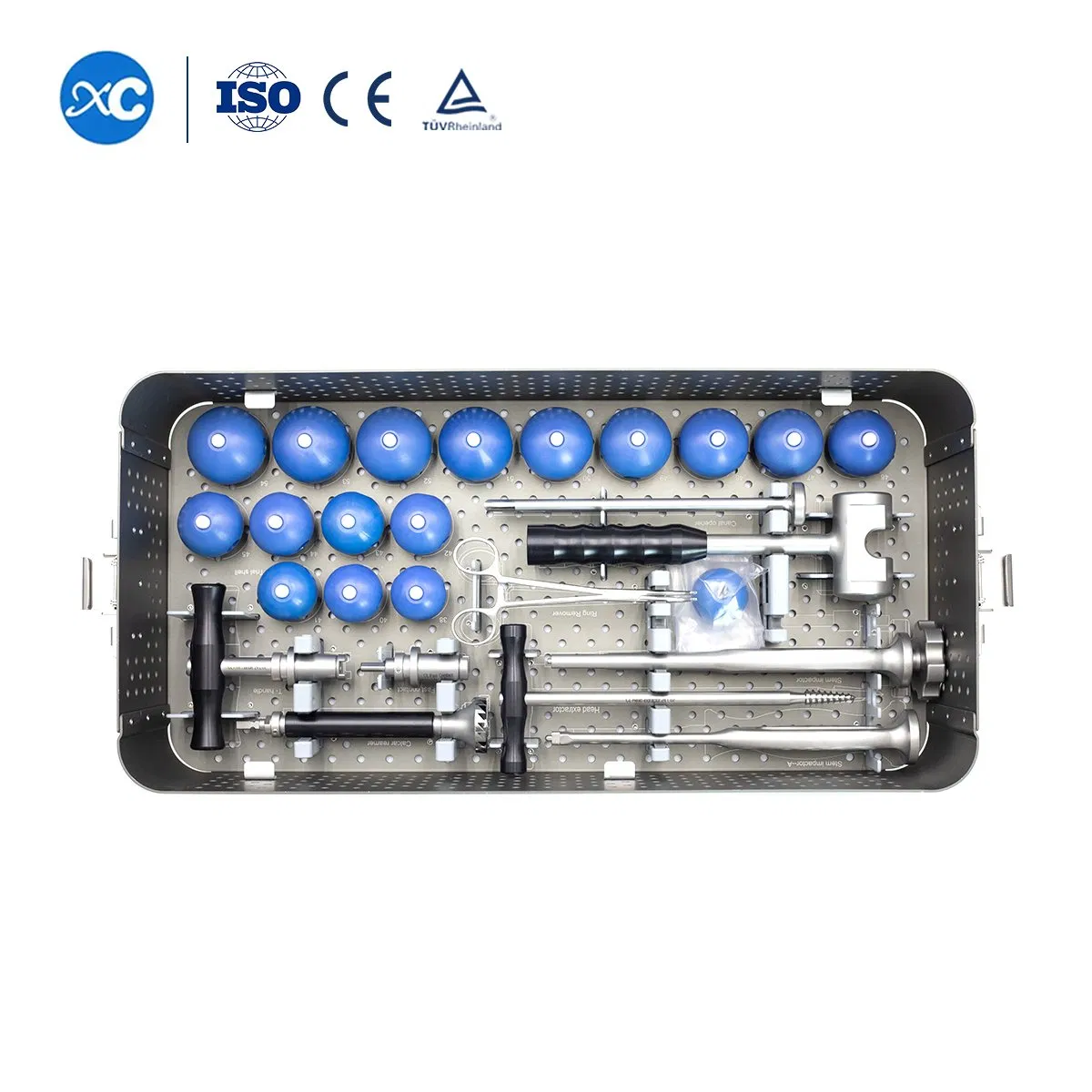 China Factory OEM Support Thr/Tkr Total Knee and Hip Joint Replacement Instrument Set