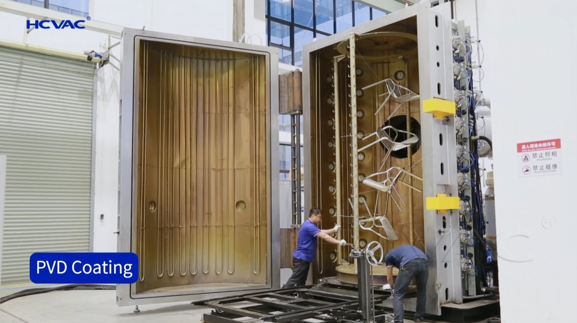 Hcvac Furniture Parts Tables Chairs Partitions Sheets Vacuum Plating PVD Coating System