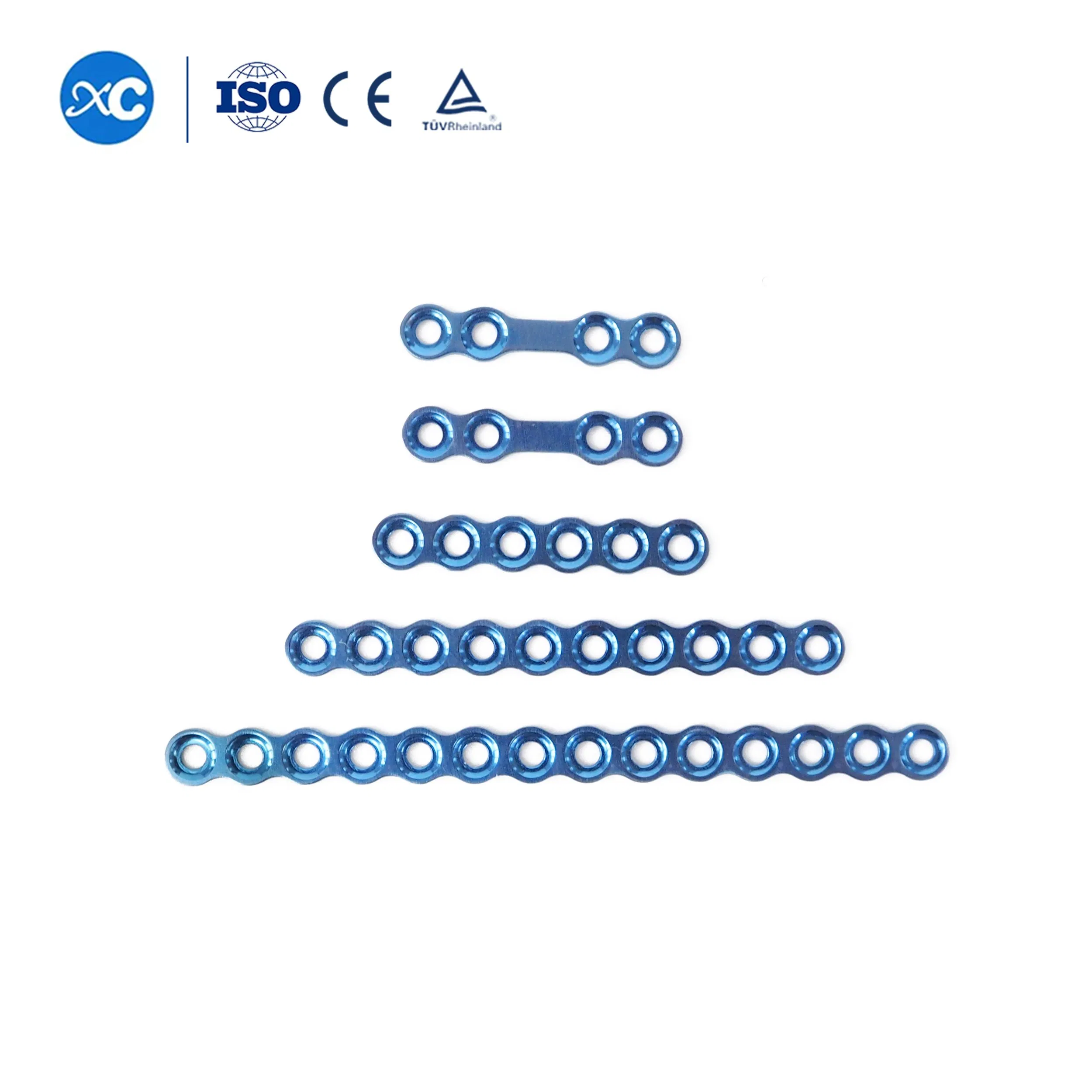 Orthopedic Titanium Mini Plates and Screws Maxillofacial Implant