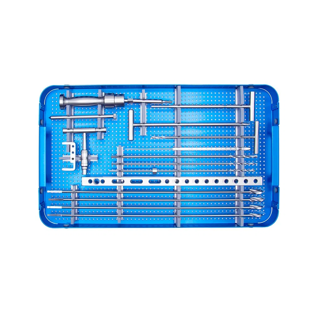 Tibial Intramedullary Nail Instrument Set for Orthopedic Tibia Interlocking Nail Instruments