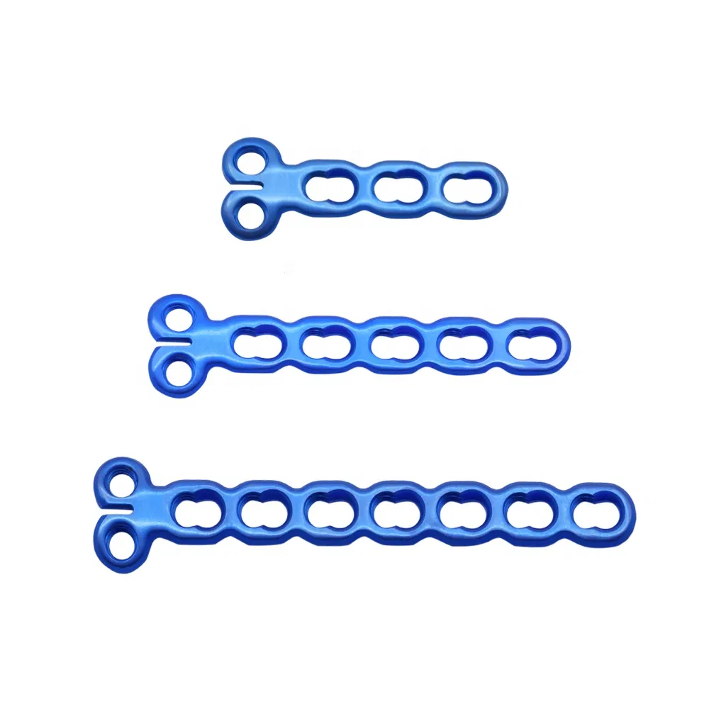 Head Bone Plate Maxillofacial Mini Micro Locking T Plate Bone Implant