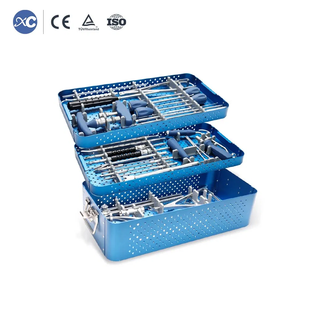 Xc Medico Orthopedic 6.0mm System Spinal Pedicle Screw System Surgical Instrument Set