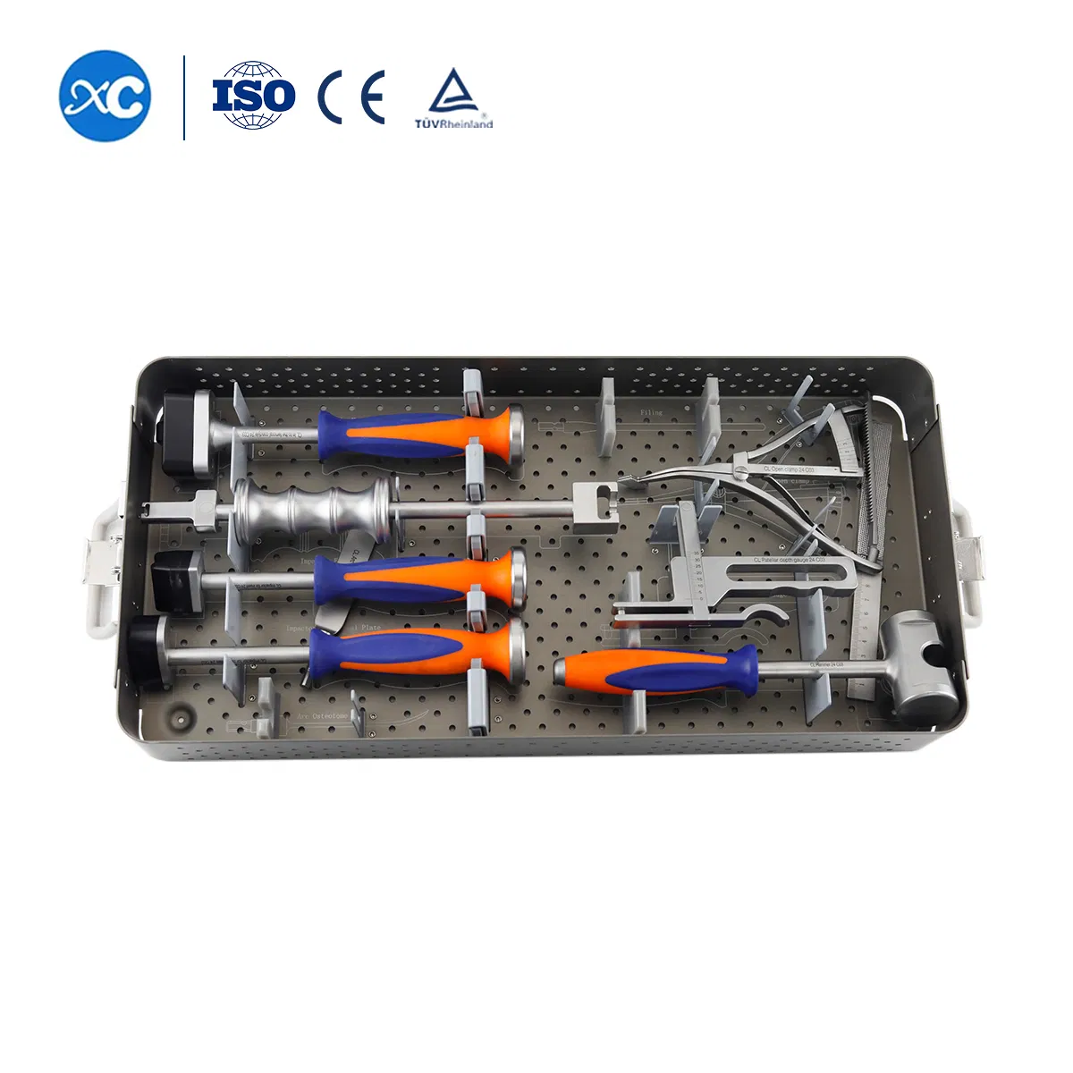 Factory Price Titanium Knee Replacement Orthopedic Instrument for Tka/Tkr Primary Total Knee Joint Prosthesis