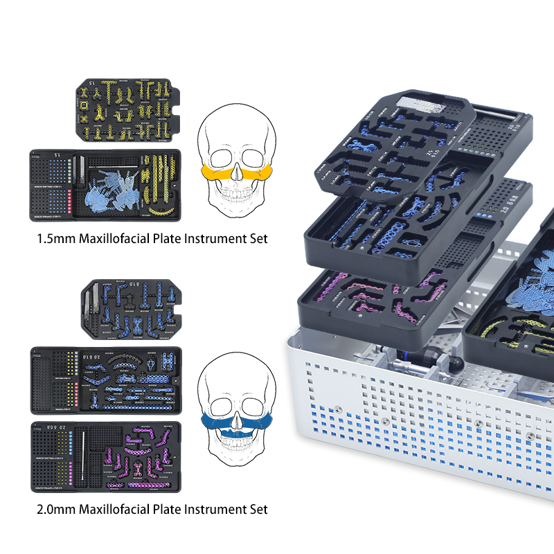 Titanium Cmf Locking Plates and Screws-Maxillofacial Orthopedic Implant System