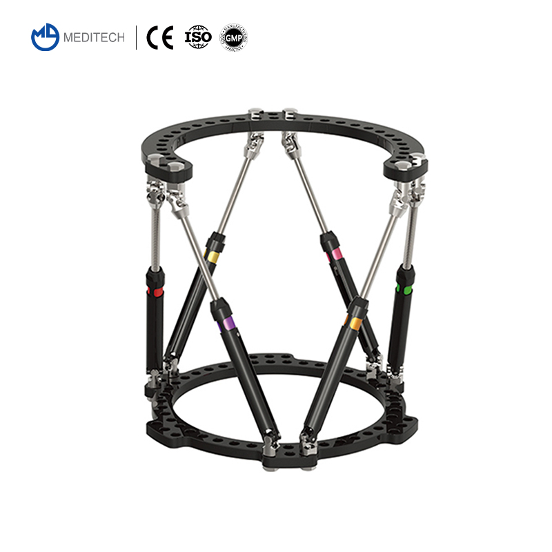 External Fixator Orthopedic Instruments Ilizarov Fixation System Lower Limb Lengthening