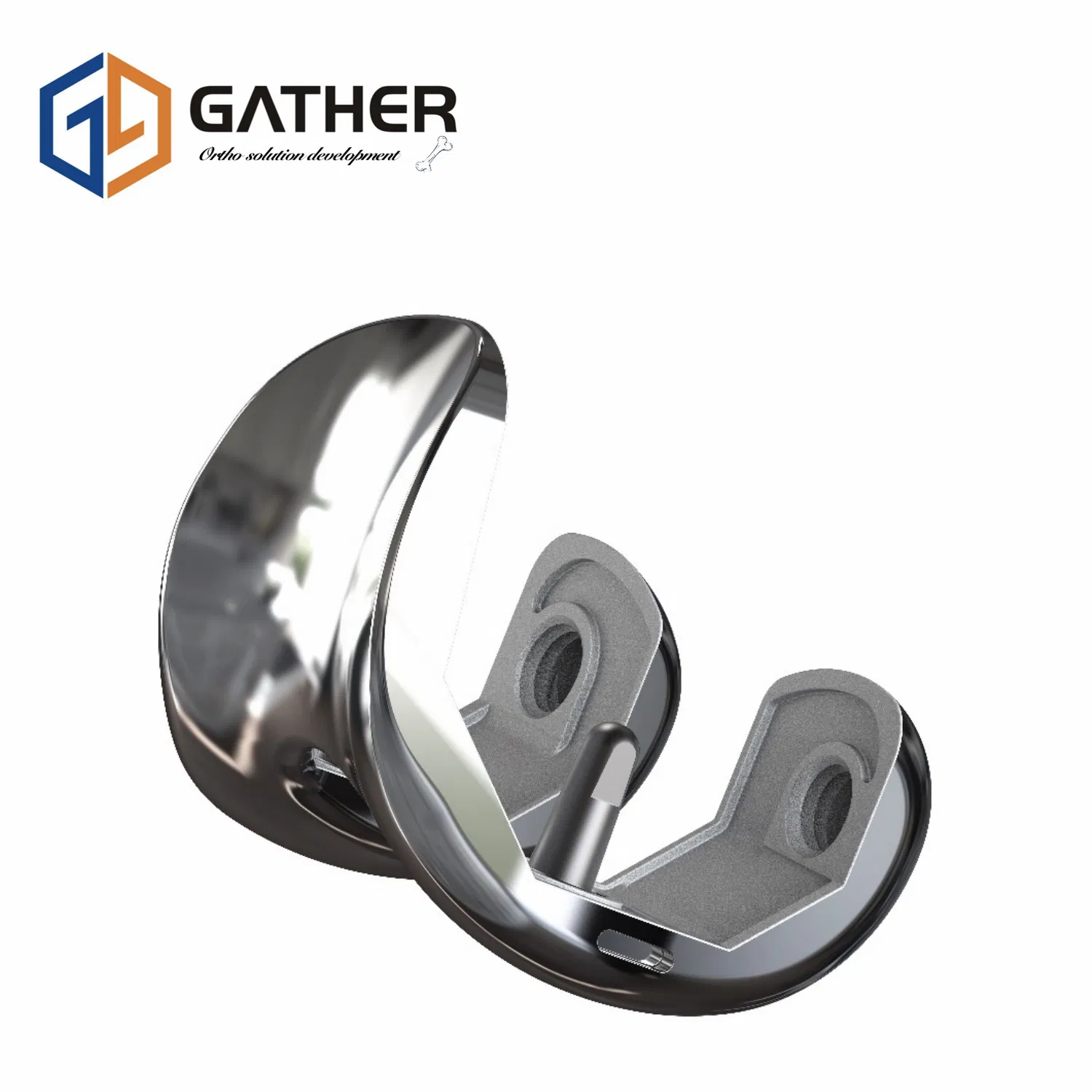 OEM Orthopedic Surgical Instrument Femoral Condyle Replacement Artificial Knee Joint Implants