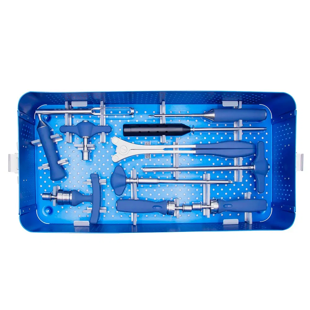 Quality Assured 5.5mm Spinal Pedicle Screw Instrument Set for Orthopedic Surgery
