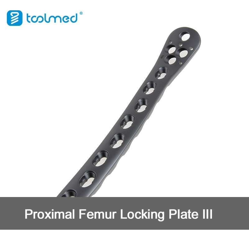 Proximal Lateral Femoral Plate -Orthopedic Implant System for Femoral Shaft or Condylar Fracture Surgery