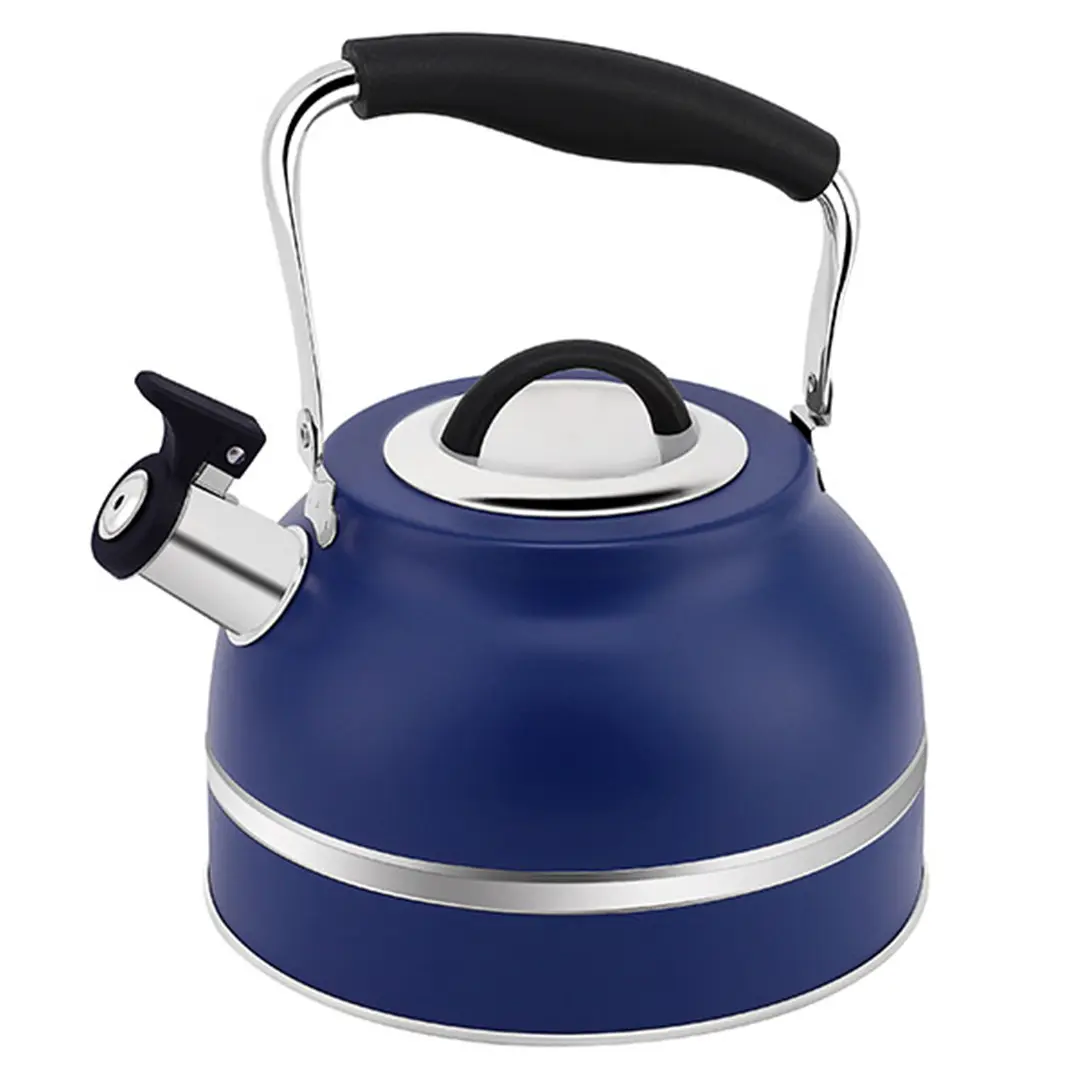 Wholesale 3 Quart Painting Kettle Whistling Tea Pot Stainless Steel Whistle Stove Top Kettle Supplier, Product