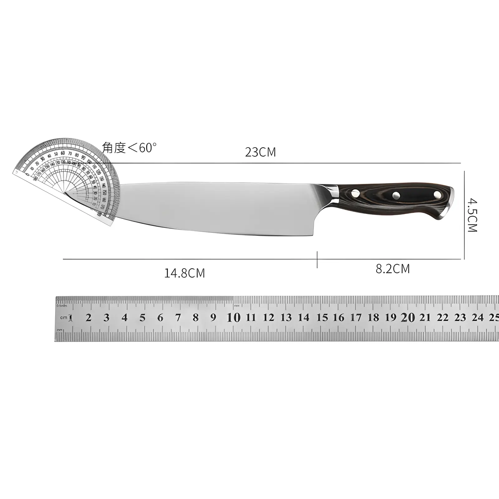 OEM Stainless Steel Kitchen Knife - Sharp, Durable, and Ergonomic for Effortless Cutting Manufacturers, Product