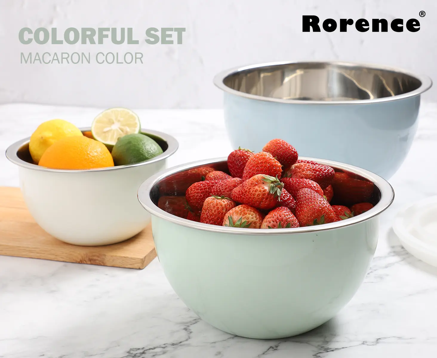 colorful bowl set mixing bowls