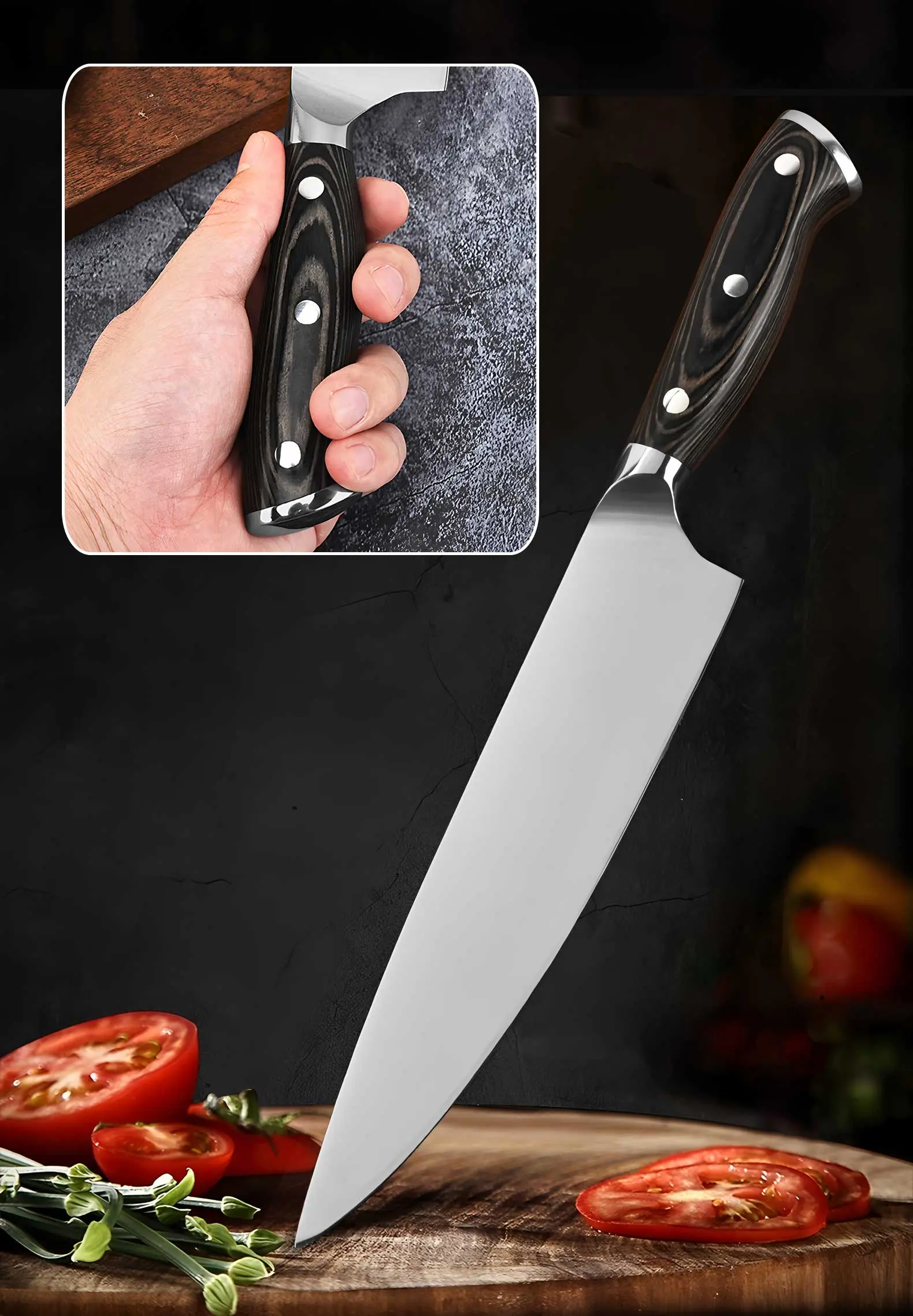 Kitchen Knife Detail