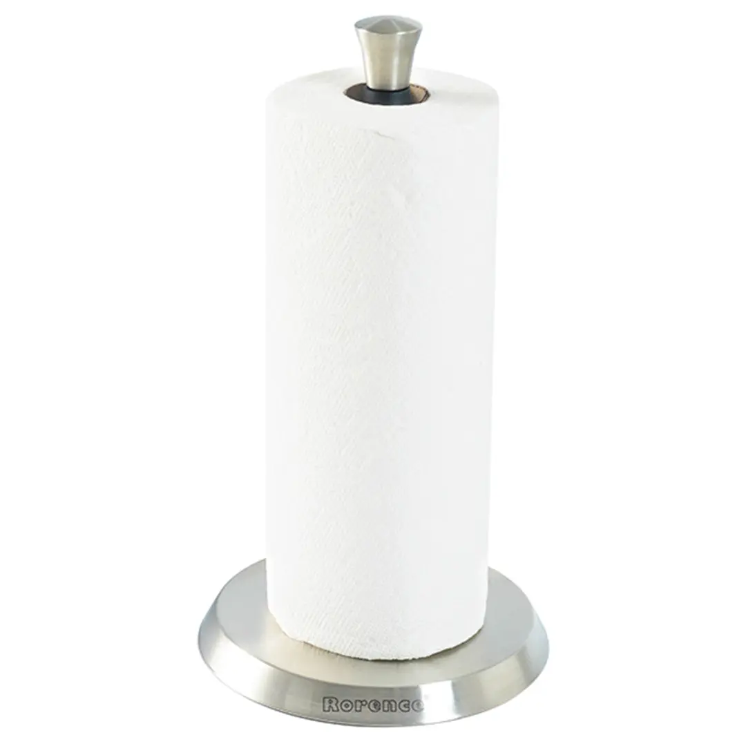 OEM Black Kitchen Roll Holder: High-Quality Stainless Steel Paper Towel Holder Manufacturers, Supplier