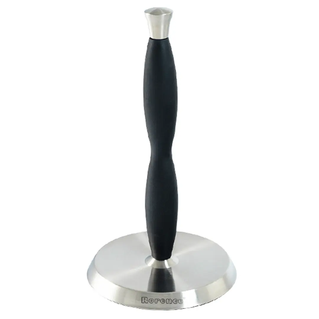 OEM Black Kitchen Roll Holder: High-Quality Stainless Steel Paper Towel Holder Manufacturers, Supplier