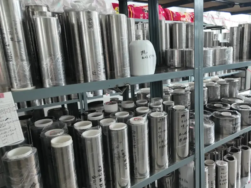 Custom Widths GR1,GR2 Corrosion Resistant Titanium Foil Strips