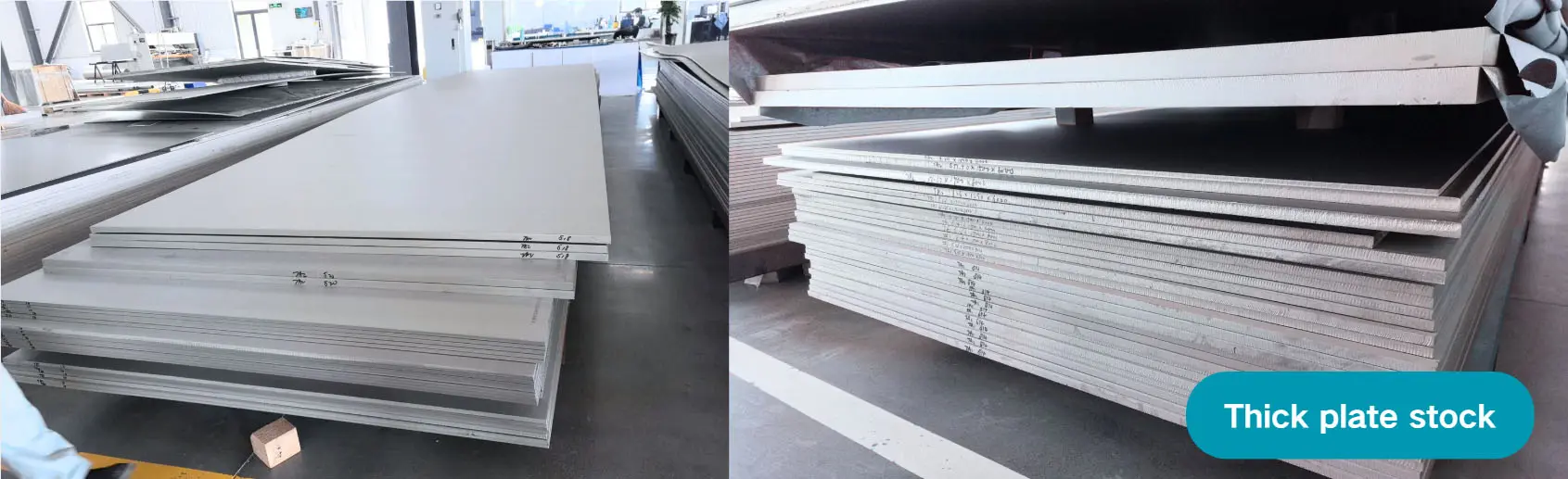 Titanium plate stock