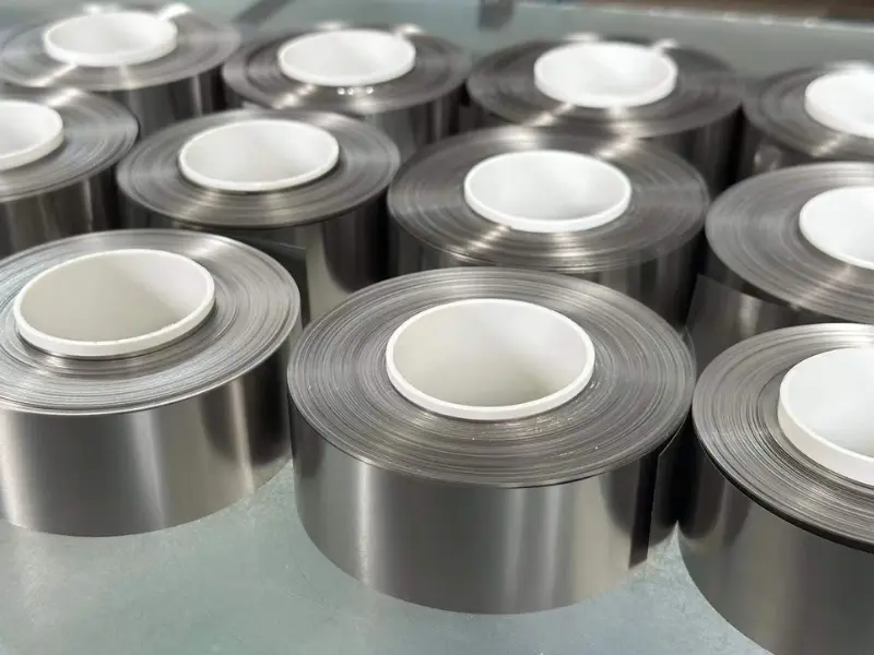 Custom Widths GR1,GR2 Corrosion Resistant Titanium Foil Strips